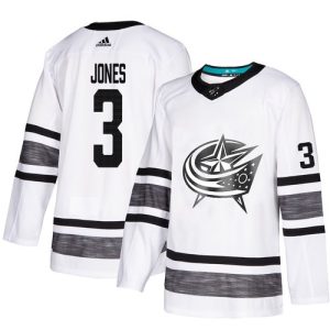 Columbus Blue Jackets Trikot #3 Seth Jones Weiß 2019 All-Star NHL